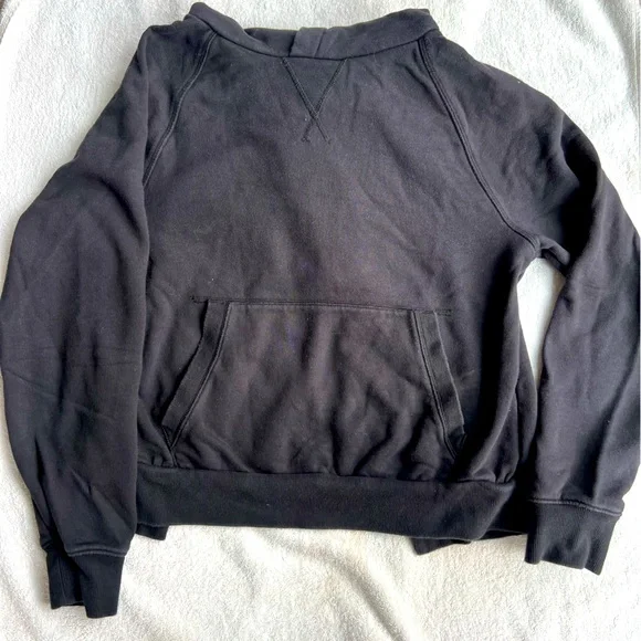 Athleta moonrise Splitback Black Hoodie Size S - Picture 1 of 6